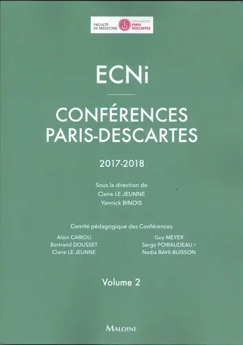 ECNi : conférences Paris-Descartes : 2017-2018. Vol. 2