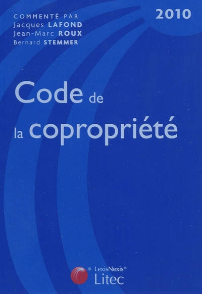 Code de la copropriété : 2010