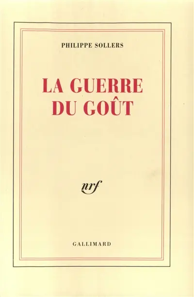 La Guerre du goût