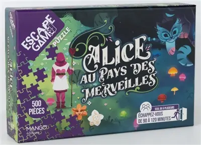 Escape game puzzle : Alice au pays des merveilles