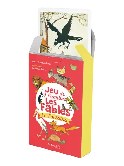 Jeu de 7 familles : les fables de La Fontaine
