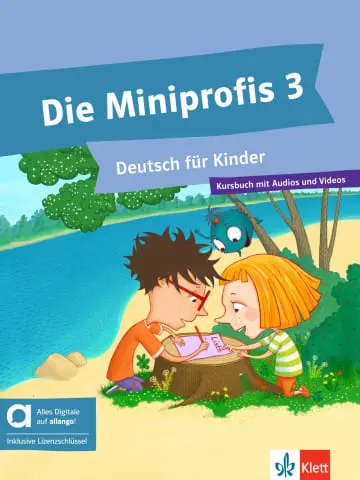 Die Miniprofis 3, Deutsch für Kinder : Kursbuch mit Audios und Videos