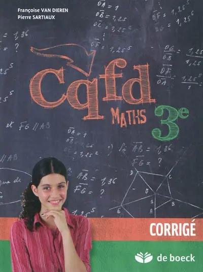CQFD maths 3e : corrigé