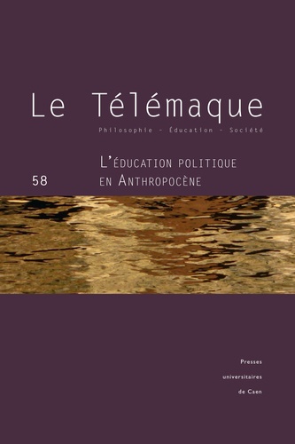 Télémaque (Le), n° 58. L'éducation politique en anthropocène