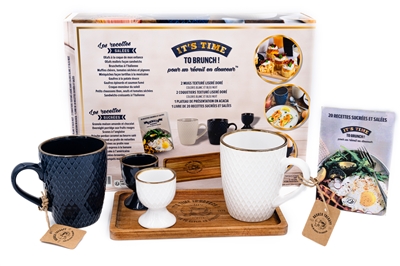 It's time to brunch! : des recettes gourmandes, pour un réveil en douceur !