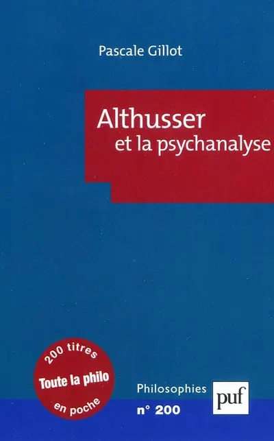 Althusser et la psychanalyse