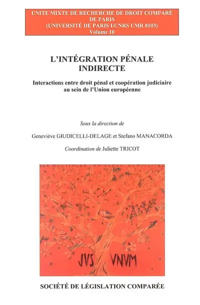 L'intégration pénale indirecte : interactions entre droit pénal et coopération judiciaire au sein de l'Union européenne
