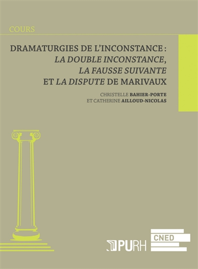 Dramaturgies de l'inconstance : La double inconstance, La fausse suivante et La dispute de Marivaux