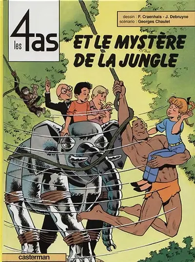Les 4 as. Vol. 29. Les 4 as et le mystère de la jungle