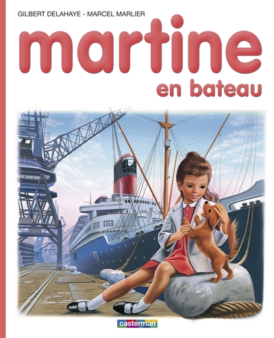 Martine en bâteau