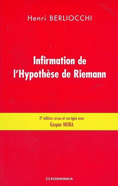 Infirmation de l'hypothèse de Riemann
