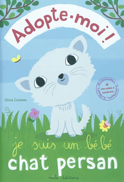Je suis un bébé chat persan