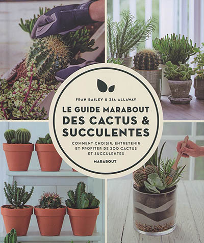 Guide Marabout des cactus et succulentes : comment choisir, entretenir et profiter de 200 cactus et succulentes