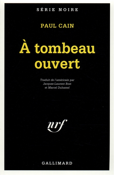 a tombeau ouvert