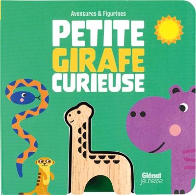 Petite girafe curieuse