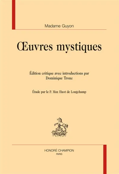 Oeuvres mystiques