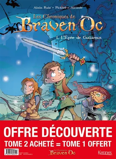 Les chroniques de Braven Oc : pack tomes 1 et 2