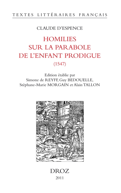 Homilies sur la parabole de l'enfant prodigue (1547)