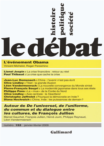 Débat (Le), n° 153