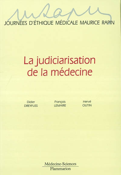 La judiciarisation de la médecine