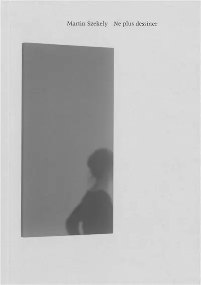 Martin Szekely, ne plus dessiner