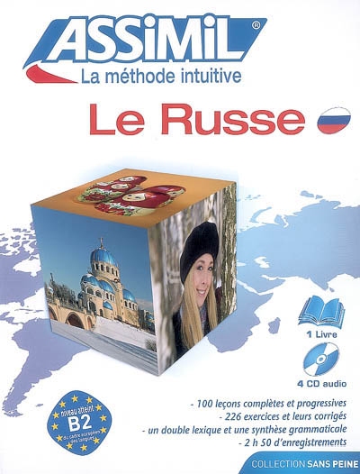 Le russe : niveau atteint B2 du Centre européen des langues : pack CD