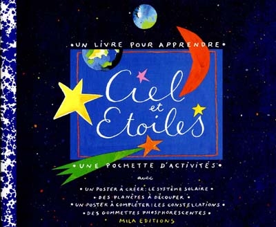 Ciel et étoiles : un livre pour apprendre, une pochette d'activités