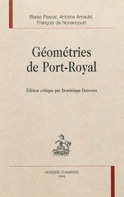 Géométries de Port-Royal