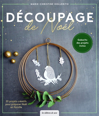 Découpage de Noël : cartes...