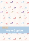 Le cahier d'Anne-Sophie :...