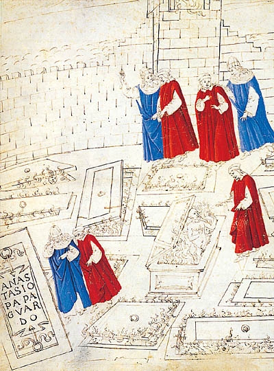 La divine comédie de Dante illustrée par Botticelli