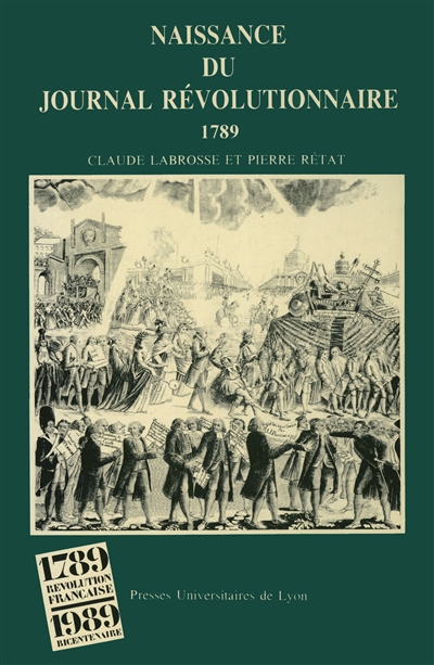 Naissance du journal révolutionnaire : 1789