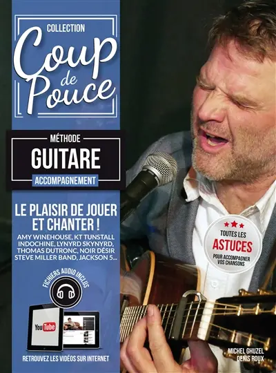 Méthode Coup de pouce guitare accompagnement : Spécial guitare accompagnement