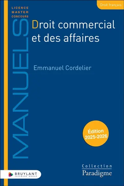 Droit commercial et des affaires