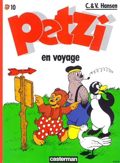 Petzi. Vol. 10. Petzi en voyage