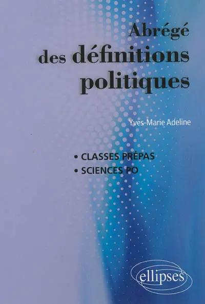 Abrégé des définitions politiques