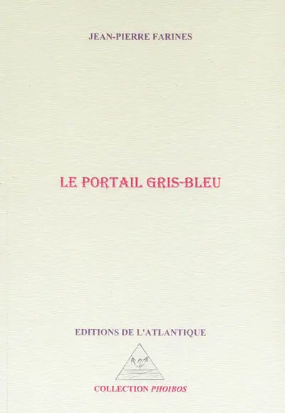 Le portail gris-bleu