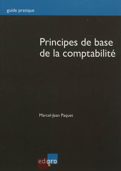 Principes de base de la comptabilité