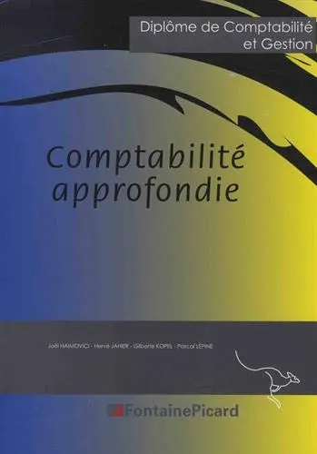 Comptabilité approfondie, diplôme de comptabilité et gestion