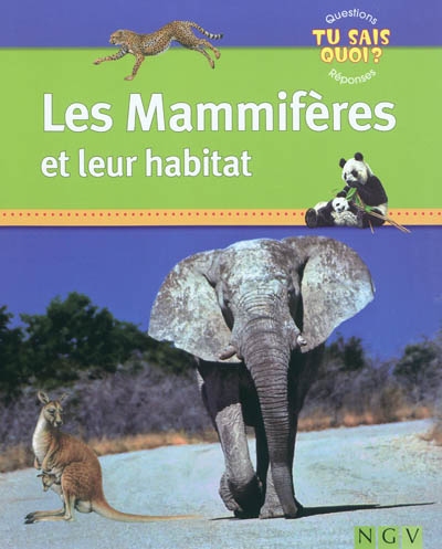 Les mammifères et leur habitat