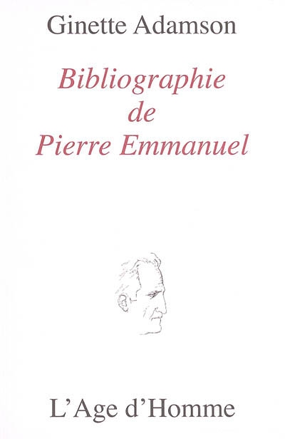 Bibliographie de Pierre Emmanuel