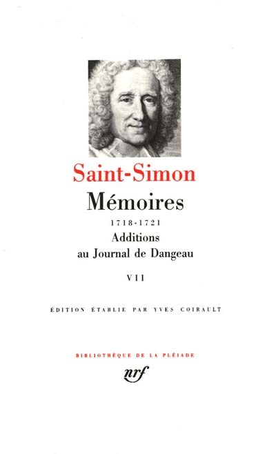 Mémoires. Vol. 7. 1718-1721