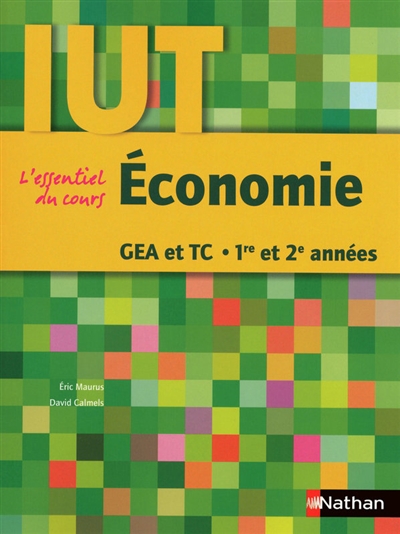 Economie, GEA et TC, 1re et 2e années