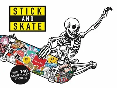 Stick and Skate Skateboard Stickers