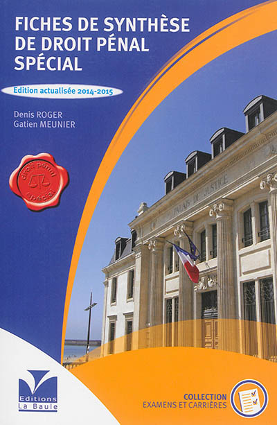 Fiches de synthèse de droit...
