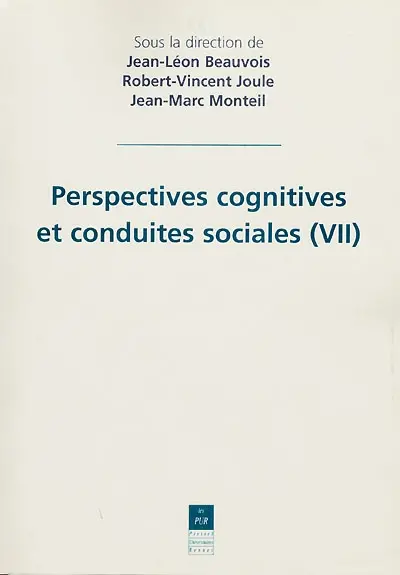 Perspectives cognitives et conduites sociales. Vol. 7
