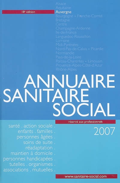 Annuaire sanitaire social...