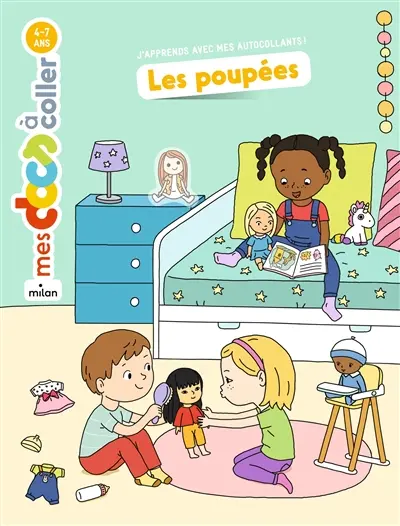 Les poupées : j'apprends avec mes autocollants !