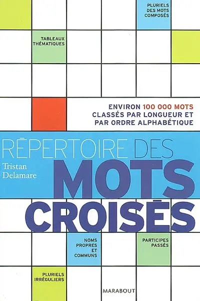 Répertoire des mots croisés