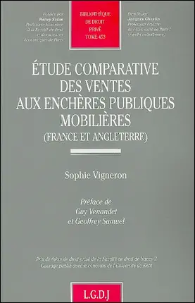 Etude comparative des ventes aux enchères publiques mobilières : France et Angleterre